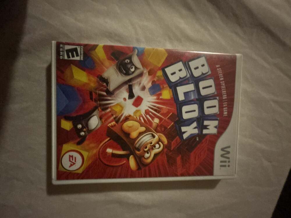 Boom Blox Nintendo Wii Game (complete Case and Instructions) -untested